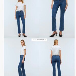 Madewell Mid-rise Kick Out jeans (sz 26)